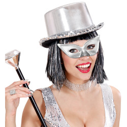 Stříbrná škraboška